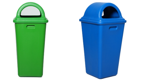 60 LTR. DOME SHAPE DUSTBIN